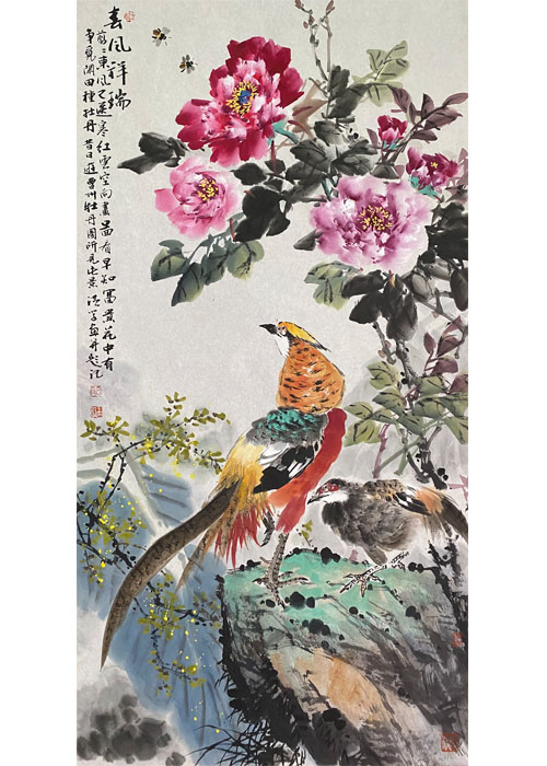 名家国画-画家王洪学-玄谷画廊-玄谷花鸟画苑111-